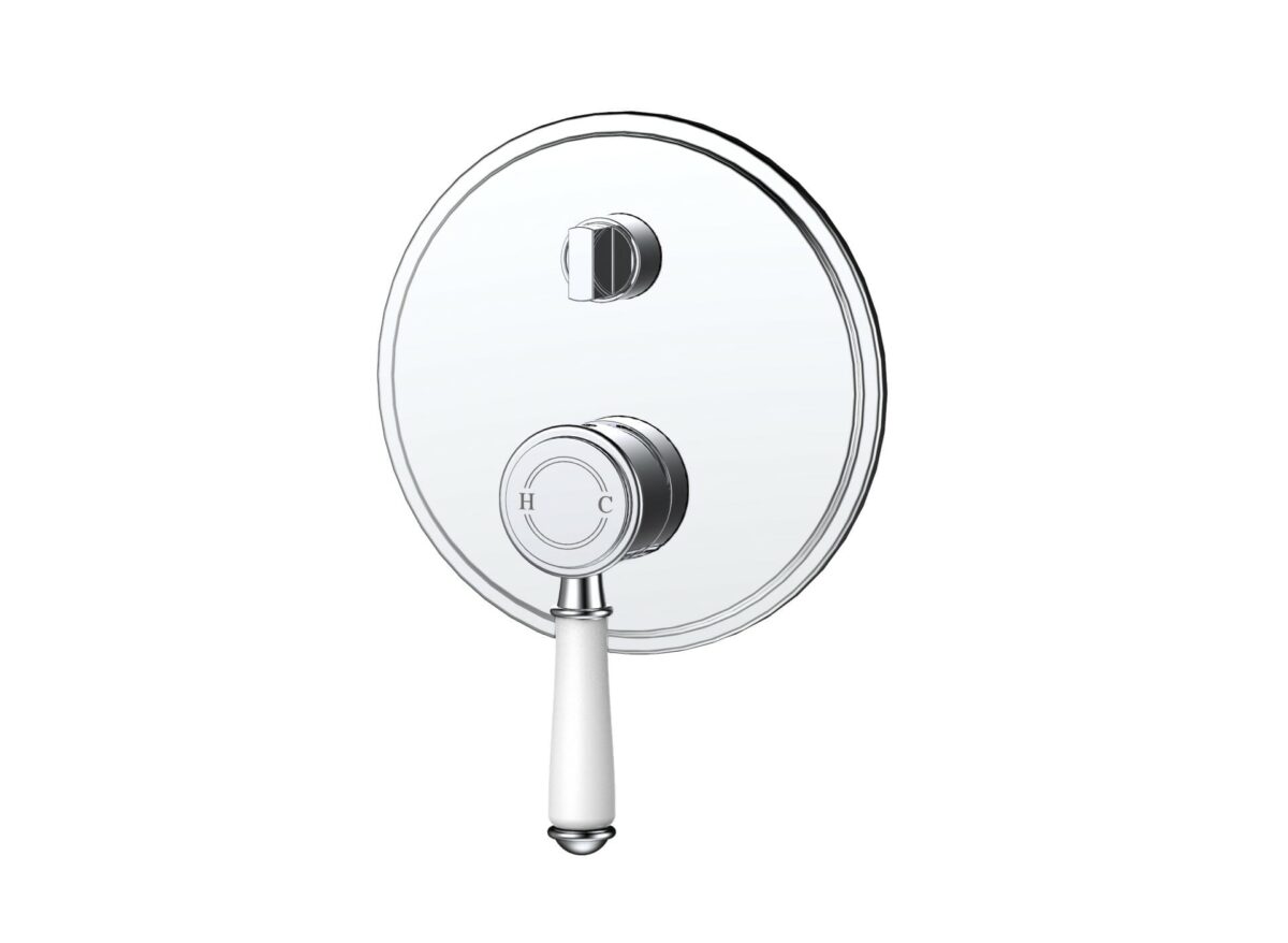 Clasico Wall Diverter Mixer Trim Kits Ceramic handle | HYB868-501ATK