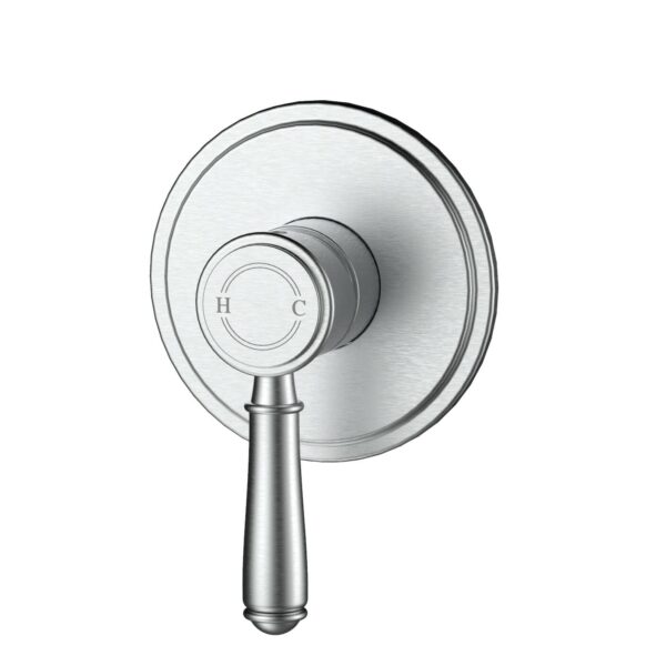 Clasico Wall Mixer Trim Kits - Brushed Nickel | HYB868-301TK-BN