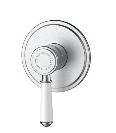 Clasico Wall Mixer Trim Kits Ceramic handle - Brushed Nickel | HYB868-301ATK-BN