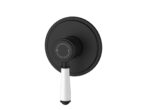 Clasico Wall Mixer Trim Kits Ceramic handle - Matt Black | HYB868-301ATK-MB