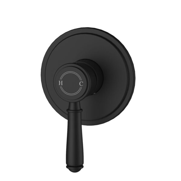 Clasico Wall Mixer Trim Kits - Matt Black | HYB868-301TK-MB