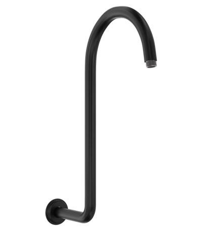 Classical Fixed Swan-Neck Arm, Matte Black