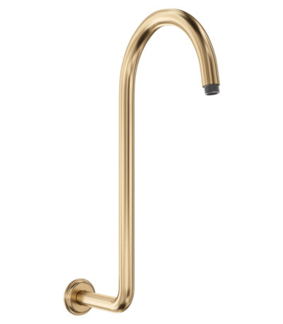 Classical Fixed Swan-Neck Arm, Urban Brass