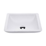 Classique 420 Solid Surface Above Counter Basin, Matte White