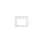 Cloudburst Solid Surface Top, Rectangular Full Depth with Single Undermount Basin Hole & Tap Hole, 600mm