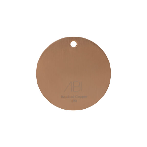 Colour Sample - Brushed Copper (PVD) - Solid Brass