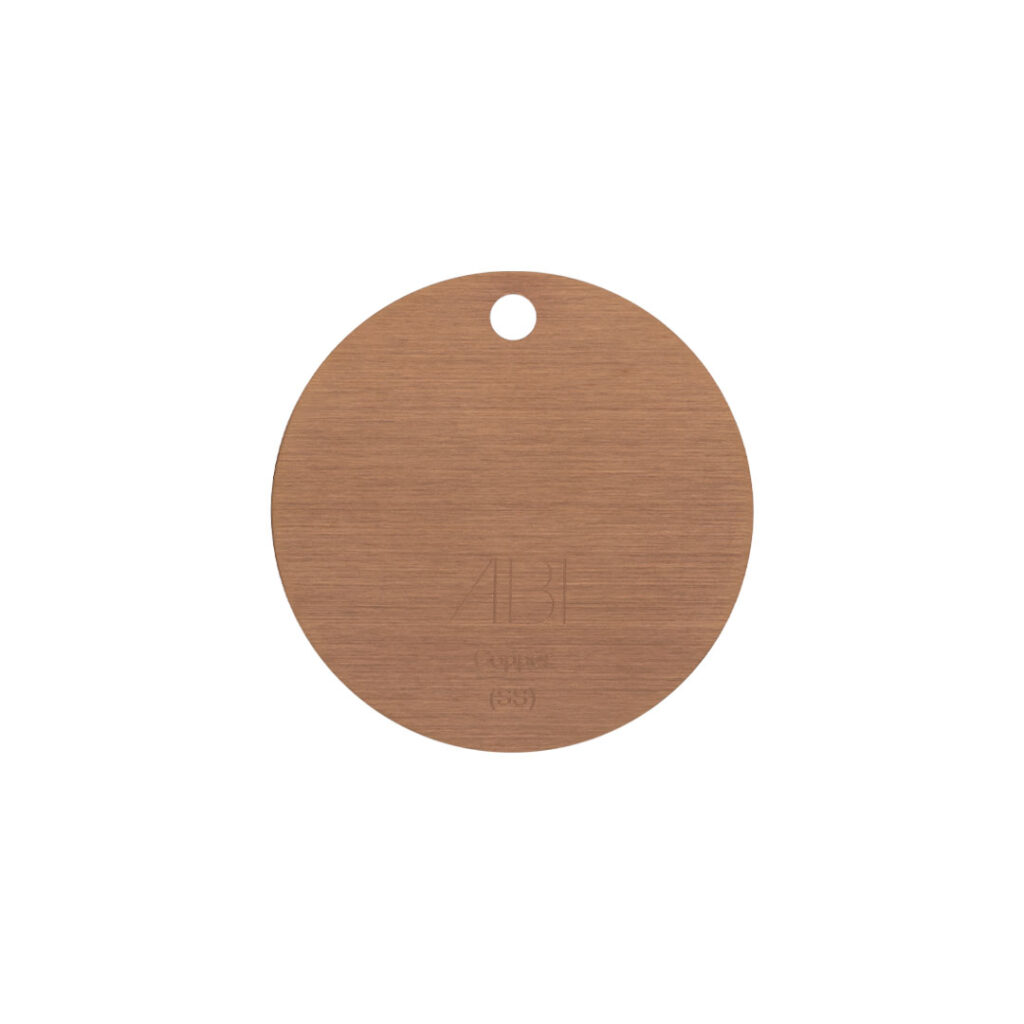 Colour Sample - Brushed Copper (PVD) - Stainless Steel