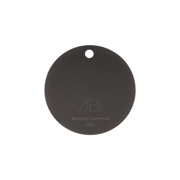Colour Sample - Brushed Gunmetal (PVD) - Stainless Steel