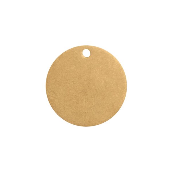 Colour Sample - Tumbled Aged Brass - Solid Brass