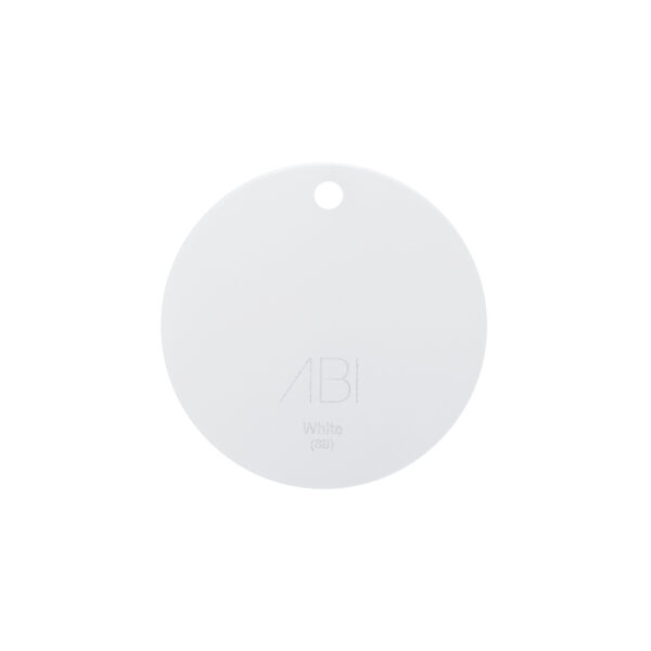 Colour Sample - White (PSLT) - Solid Brass