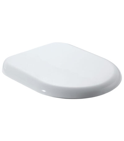 Compact Toilet Seat, Gloss White
