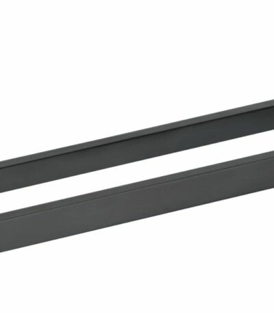 Cora Double Towel Rail 600mm - Matt Black | 5302-600-MB