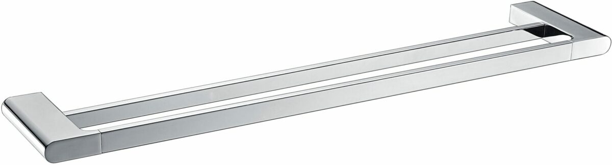Cora Double Towel Rail 800mm - Chrome | 5302-800
