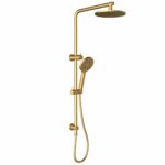Cora Multi-function Shower Set 200 mm - Brushed Gold | PHC4502R-BG