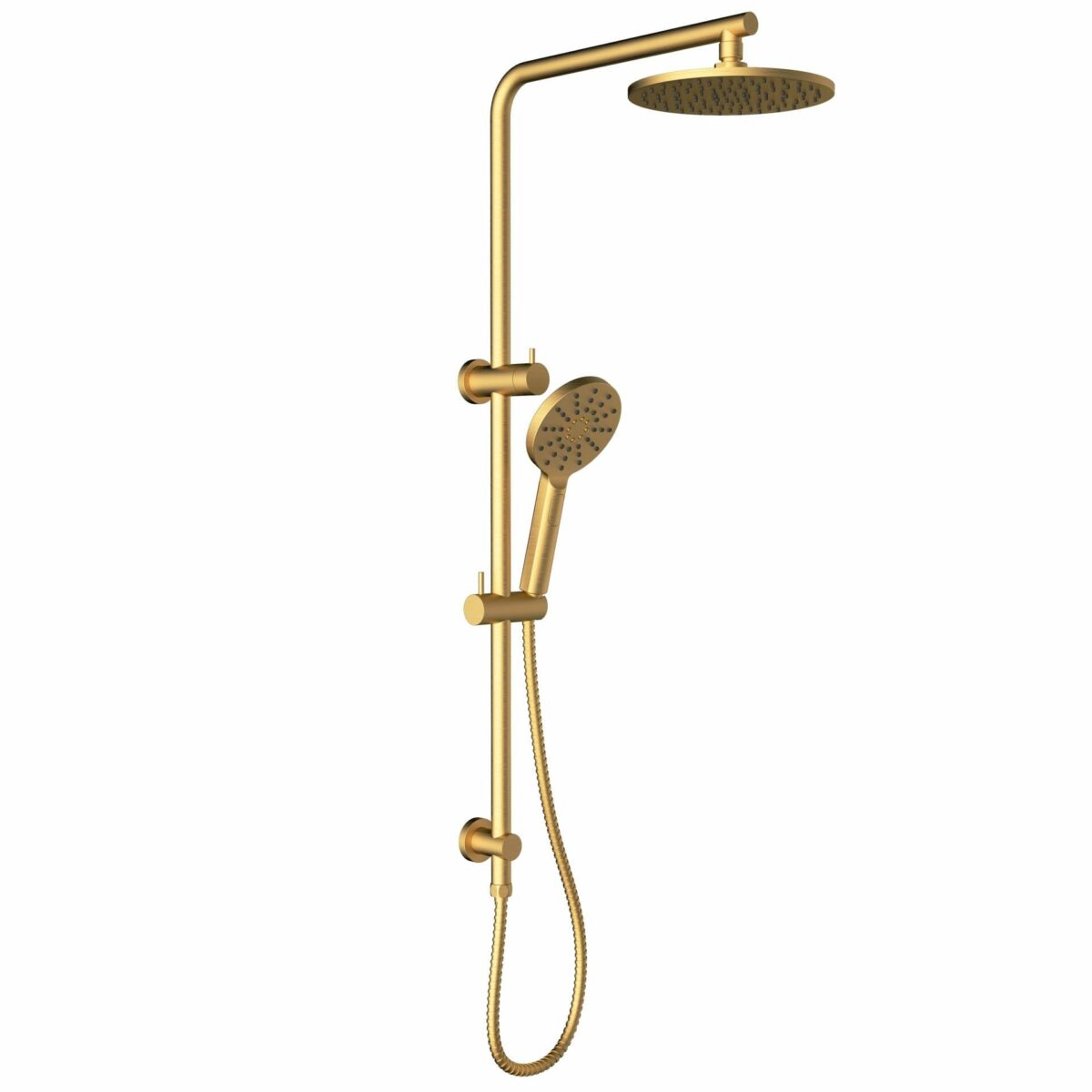 Cora Multi-function Shower Set 200 mm - Brushed Gold | PHC4502R-BG