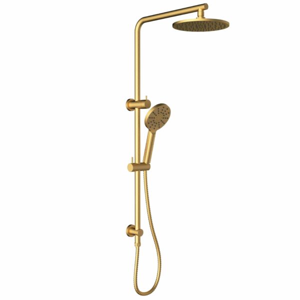 Cora Multi-function Shower Set 200 mm - Brushed Gold | PHC4502R-BG