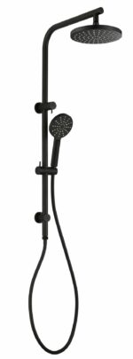 Cora Multi-function Shower Set 200 mm - Matt Black | PHC4502R-B