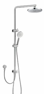 Cora Multi-function Shower Set Two Hoses 200 mm - Chrome | PHC4501R