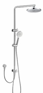 Cora Multi-function Shower Set Two Hoses 200 mm - Chrome | PHC4501R