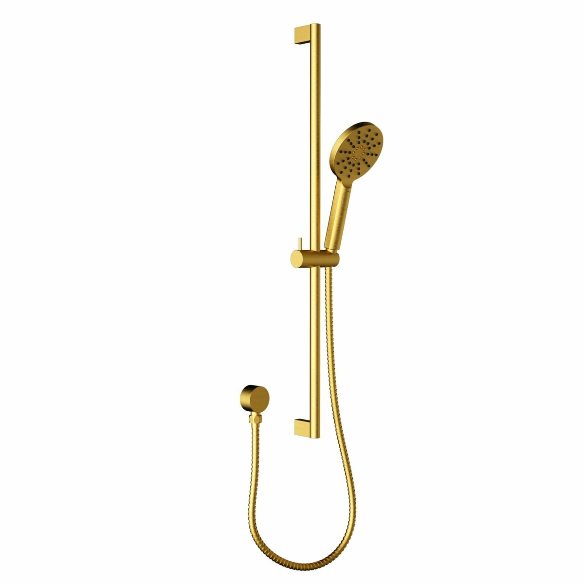 Cora Round Sliding Shower Set - Brushed Gold | PSH036-BG