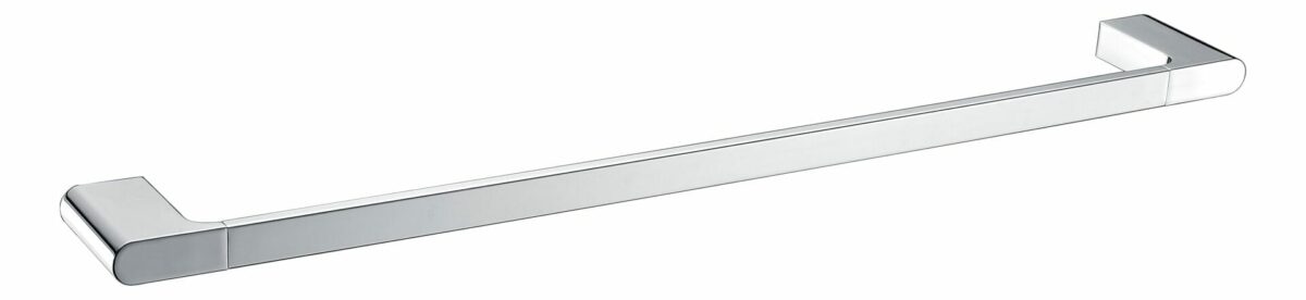 Cora Single Towel Rail 800mm - Chrome | 5301-800