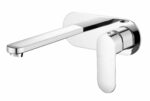 Cora Wall Basin Mixer - Chrome | PBR3003
