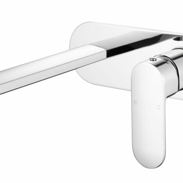 Cora Wall Basin Mixer - Chrome | PBR3003