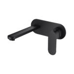 Cora Wall Basin Mixer - Matt Black | PBR3003-B