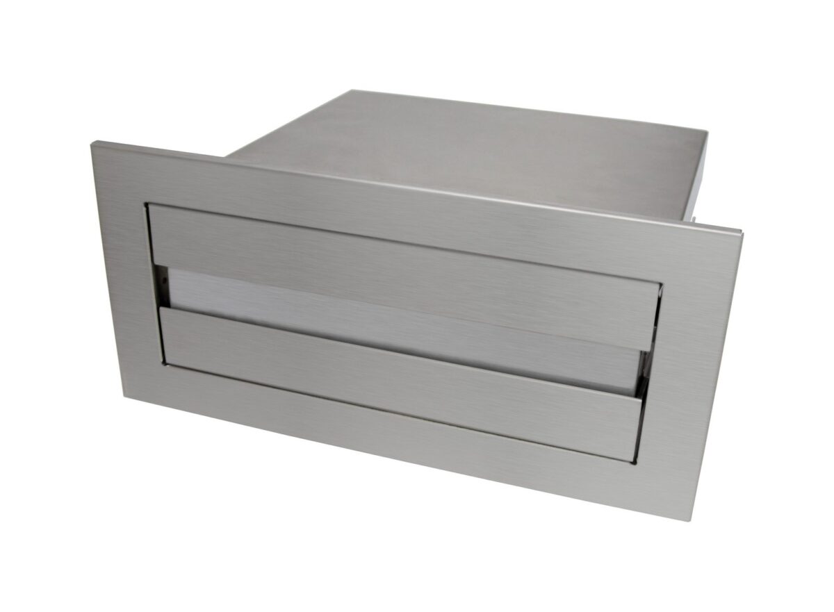 COUNTER TOP RECESSED PAPER TOWEL DISPENSER SATIN STAINLESS STEEL METLAM ML716_SS - Urban Designs Bathroom and Kitchen