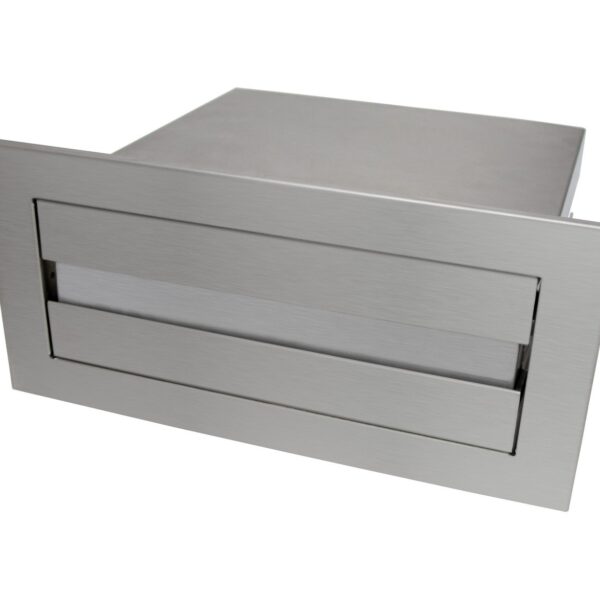 COUNTER TOP RECESSED PAPER TOWEL DISPENSER SATIN STAINLESS STEEL METLAM ML716_SS - Urban Designs Bathroom and Kitchen