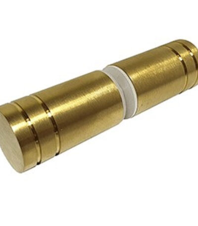 CRL Perth Round Shower Screen Knob Brushed Brass