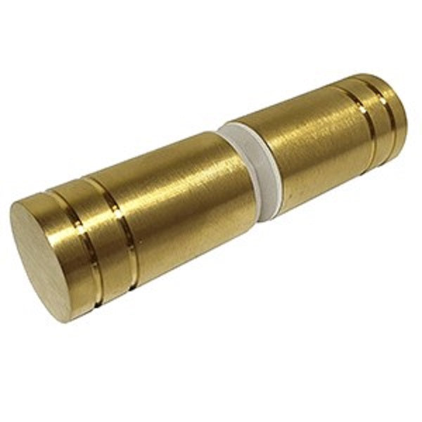 CRL Perth Round Shower Screen Knob Brushed Brass
