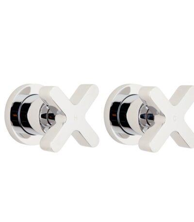 Cross - Assembly Taps - Chrome