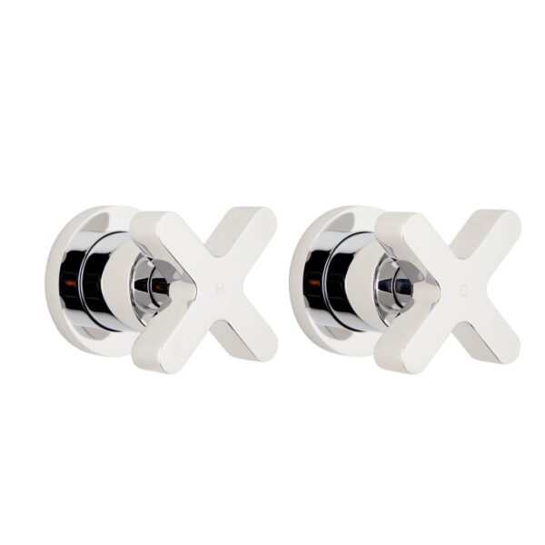 Cross - Assembly Taps - Chrome