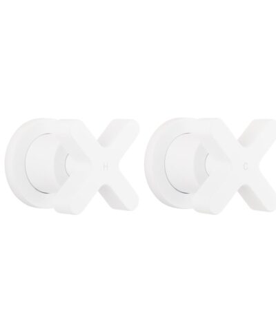 Cross - Assembly Taps - White