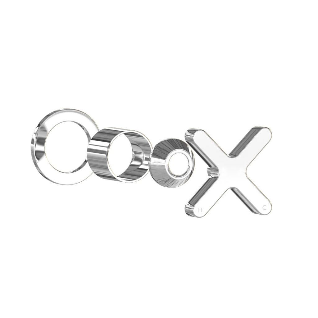 Cross Progressive Handle Kit – Chrome
