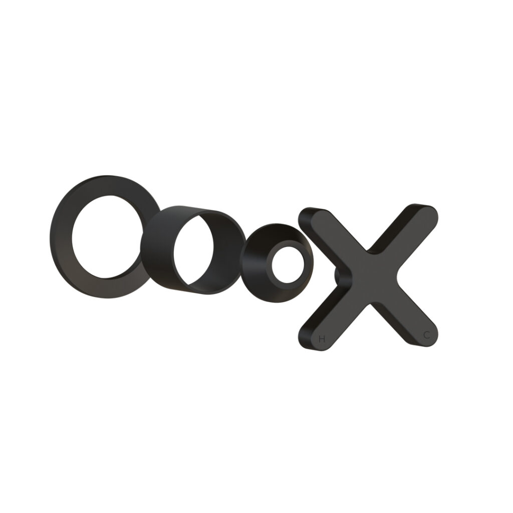 Cross Progressive Handle Kit – Matte Black