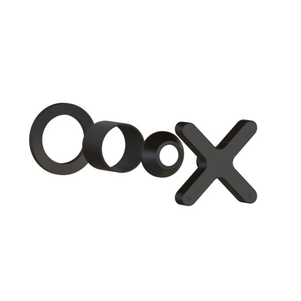 Cross Progressive Handle Kit – Matte Black