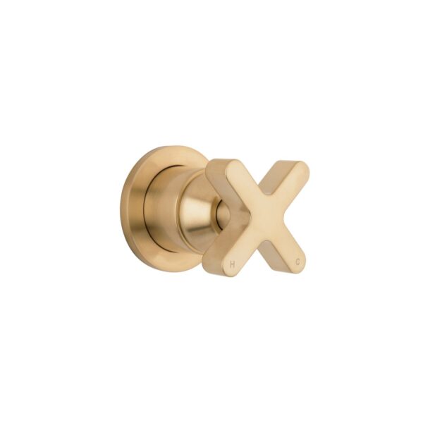 Cross - Progressive Single Mixer - Brushed Brass