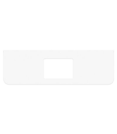 Crystal Pure Silica Free Stone Top, Curved Full Depth with Single Undermount Basin Hole, 1500mm