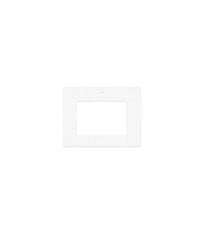 Crystal Pure Silica Free Stone Top, Rectangular Full Depth with Single Undermount Basin Hole & Tap Hole, 600mm