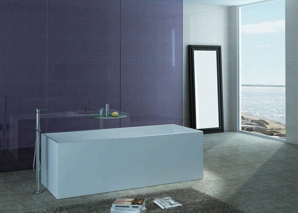 Cube Freestanding Bathtub 1700x720x550 mm