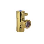 Dan Elle 1/4 Turn Washing Machine Cock - Brushed Gold | T106LBG