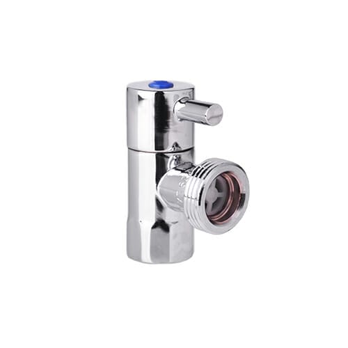Dan Elle 1/4 Turn Washing Machine Cock - Chrome | T106L