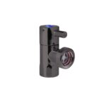 Dan Elle 1/4 Turn Washing Machine Cock - Gun Metal | T106LGM