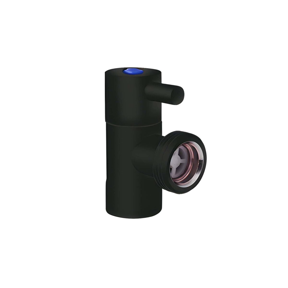 Dan Elle 1/4 Turn Washing Machine Cock - Matt Black | T106LBK