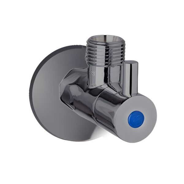 Dan Elle Chrome Mini Cistern Stop 1/4 Turn Ceramic Disc - Brushed Nickle | T115LBN