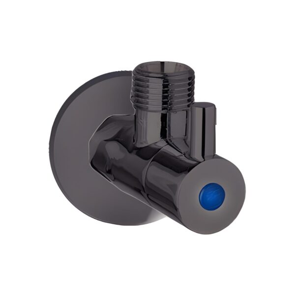 Dan Elle Chrome Mini Cistern Stop 1/4 Turn Ceramic Disc - Gun Metal | T115LGM