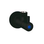 Dan Elle Chrome Mini Cistern Stop 1/4 Turn Ceramic Disc - Matt Black | T115LBK