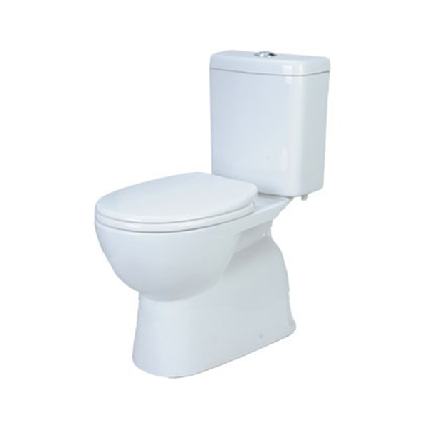 Decina Novara Ezi Height Rimless Close Coupled Toilet Suite